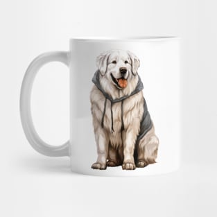 Winter Great Pyrenees Dog Mug